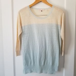 Rebecca Taylor Blue lightweight knit sweater